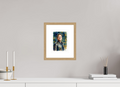 15 x 20 cm, Fine Art - Wood Frame Jensen Huang Watercolor Portrait – Framed AI Pioneer Art Print